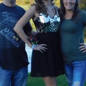 Sparkly Homecoming Dress